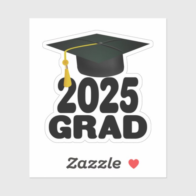 Cap and Tassel Class of 2025 Graduation  (Sheet)