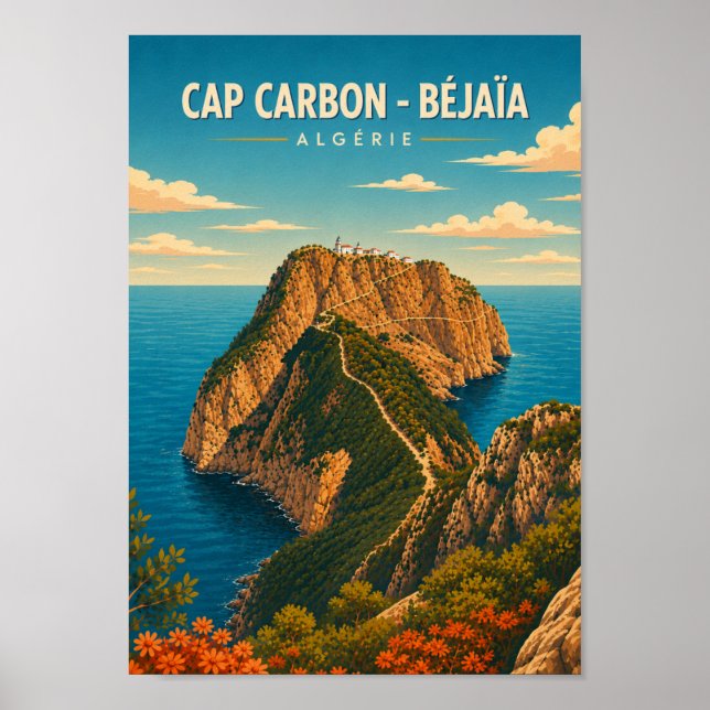 Cap Carbon - Bejaia Poster (Front)