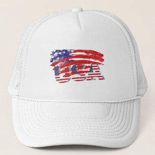 Cap colourful patriotic Graphic design flag