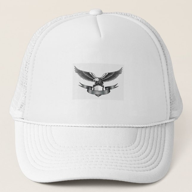 Cap eagle bird design best hat &hair (Front)