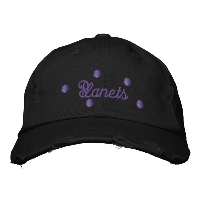 CAP EMBROIDERED STYLE DESIGN (Front)