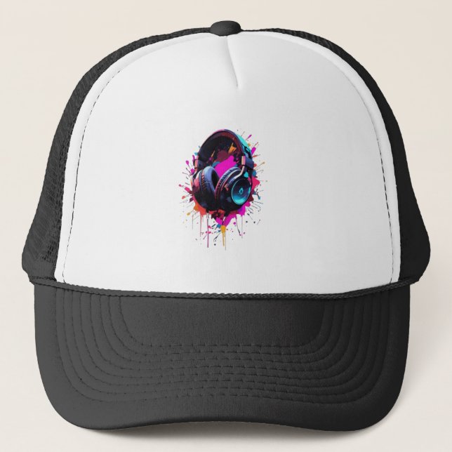 Cap for music lover. (Front)
