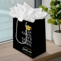 Cap Gown It's Going Down - Name Modern Graduation
