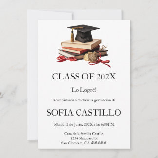 cap graduation invite