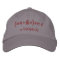 Cap, Schrodinger wave equation, red thread