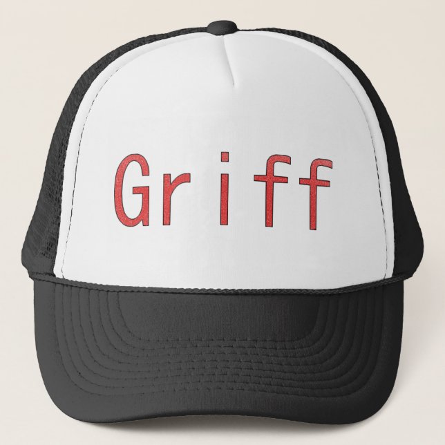 Cap with red logo (Front)