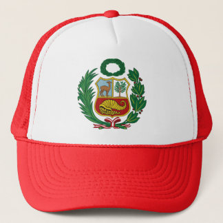 cap with the classic shield of Peru