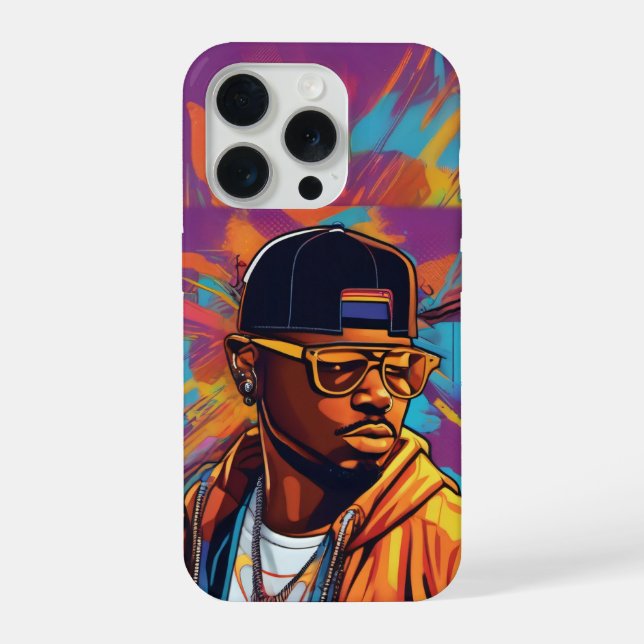 Capa de Celular - Street graffiti art Hip Hop iPhone Case (Back)