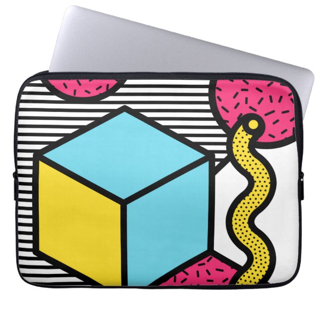 Capa Laptop Brilho Fashion 80s e 90s v01 Laptop Sleeve (Front)