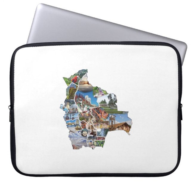 Capa para laptop recuerdo de Bolivia Sleeve (Front)