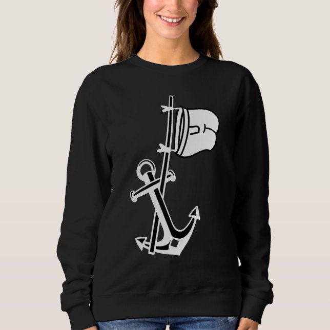 Capacity Boat Anchor Captain Sweatshirt (Front)