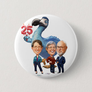 Capclave 25th Anniversary Button