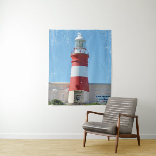 Cape Agulhas Lighthouse 1849 Tapestry