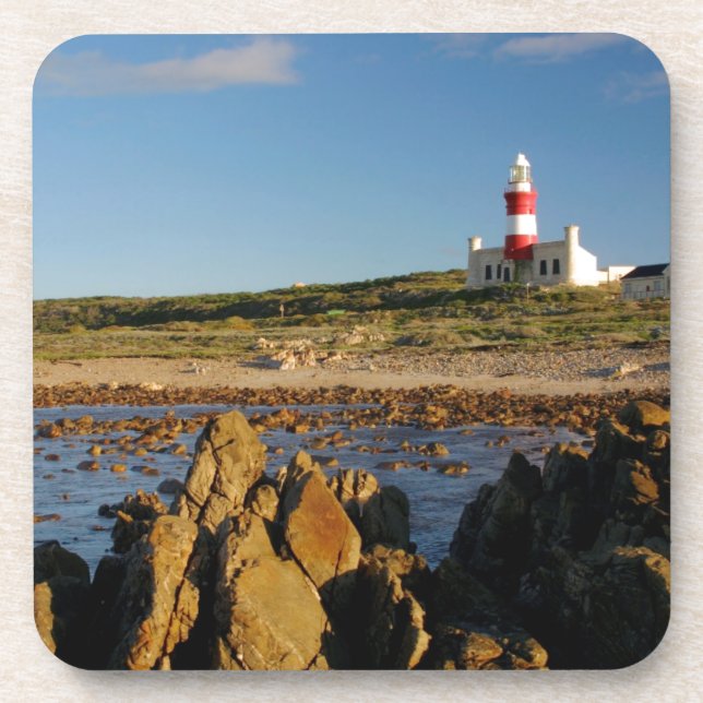 Cape Agulhas Lighthouse, Western Cape 2 Coaster (Front)