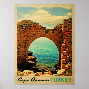 Cape Anamur Turkey Poster