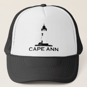 Cape Ann - Lighthouse Design. Trucker Hat
