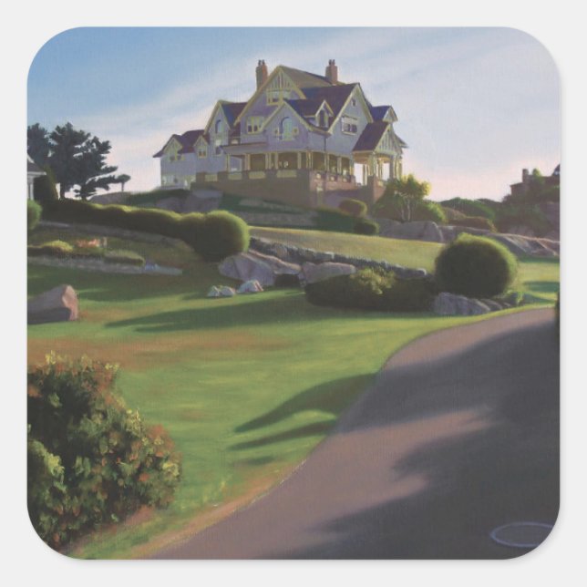 Cape Ann Morning 2013 Square Sticker (Front)