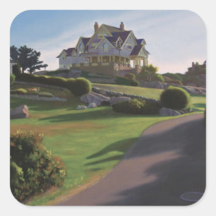 Cape Ann Morning 2013 Square Sticker