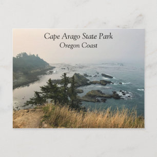 Cape Arago State Park, Oregon Coast Postcard