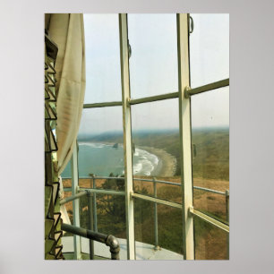 Cape Blanco Lighthouse, Oregon Coast Poster