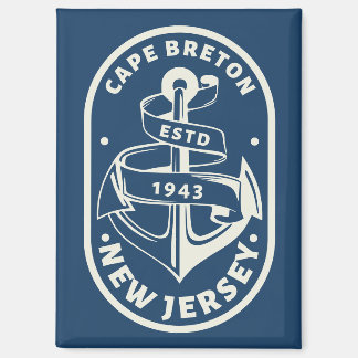 Cape Breton Anchor Magnet