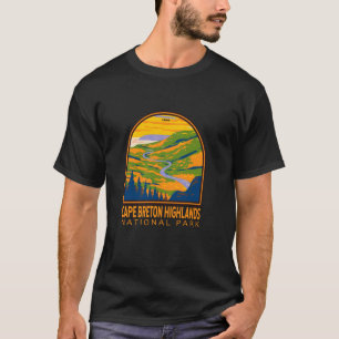 Cape Breton Highlands National Park Canada Vintage T-Shirt