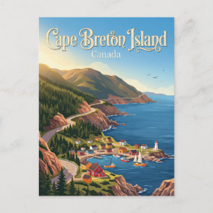 Cape Breton Island Canada Postcard