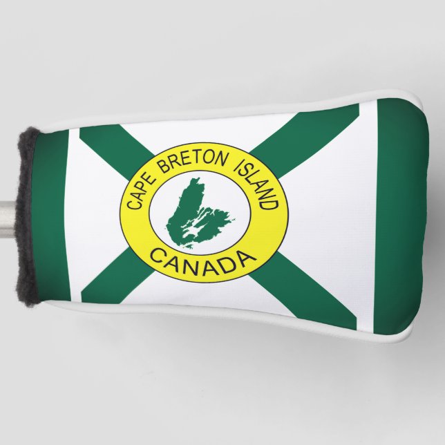 Cape Breton Island Flag (unofficial), Nova Scotia  Golf Head Cover (Front)