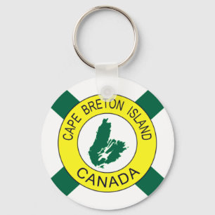 Cape Breton Island Flag (unofficial), Nova Scotia  Key Ring