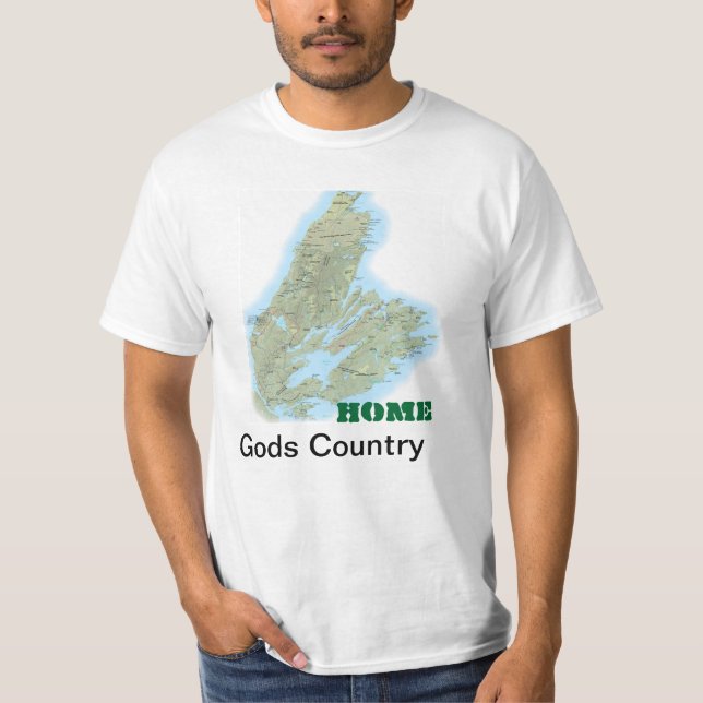Cape Breton Island Home T Shirt (Front)