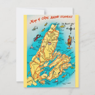 Cape breton Islands Postcard