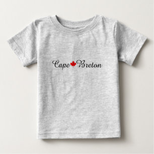  Cape Breton Nova Scotia Halifax Customise Canada  Baby T-Shirt