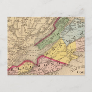 Cape Breton, Richmond counties, NS Postcard