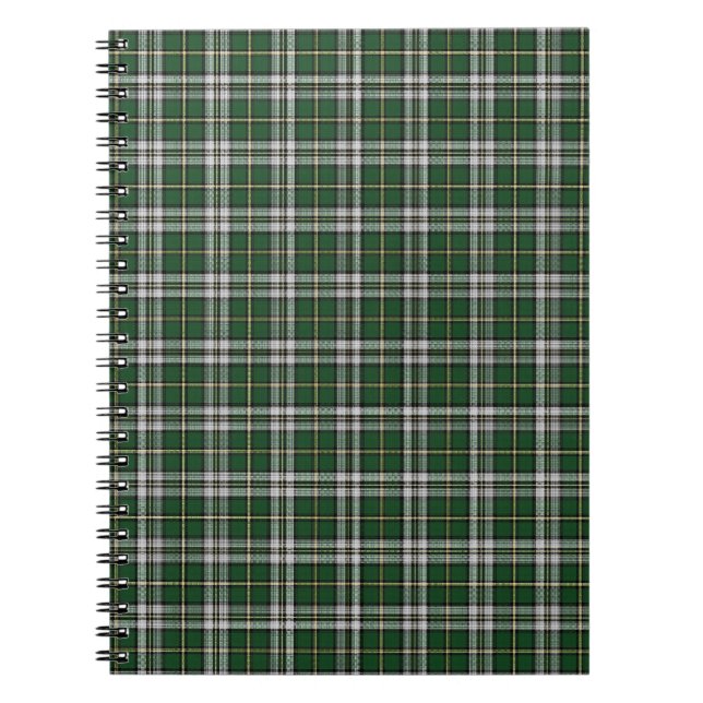 Cape Breton tartan plaid Notebook (Front)
