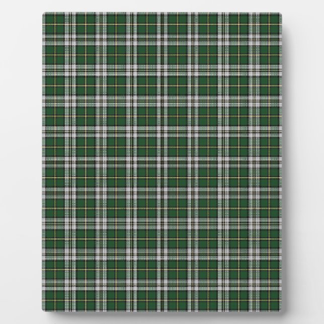 Cape Breton tartan plaid Plaque (Front)