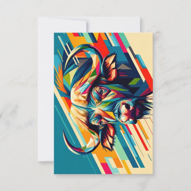 Cape Buffalo Notecard (Front)