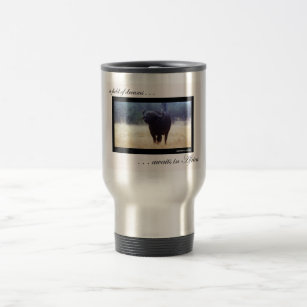 Cape Buffalo Travel Mug