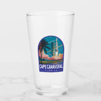 Cape Canaveral Florida Illustration Travel Art