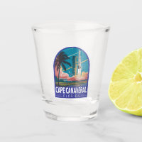 Cape Canaveral Florida Illustration Travel Art