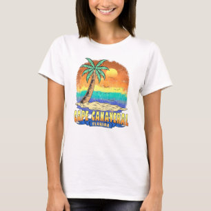 Cape Canaveral Florida Vintage Distressed Souvenir T-Shirt