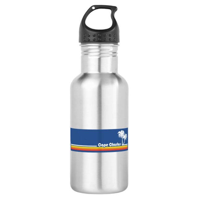 Cape Charles Beach Virginia 532 Ml Water Bottle (Front)