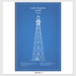 Cape Charles Lighthouse - Virginia - AD