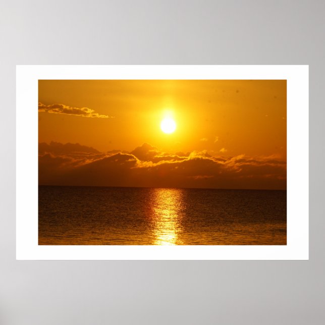 Cape Charles Sunset Poster (Front)