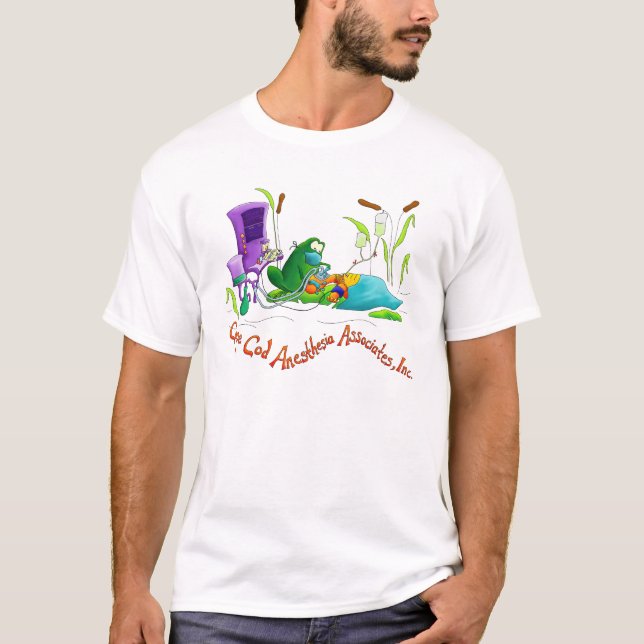 Cape Cod Anaesthesia Frog T-Shirt (Front)