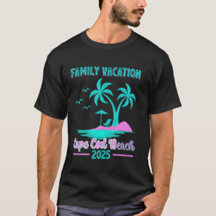 Cape Cod Beach Massachusetts Family Vacation 2025 T-Shirt