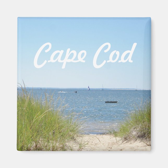 Cape Cod beach photo Magnet (Front)