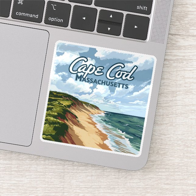 Cape Cod Beach Seashore Massachusetts Blue  (Detail)