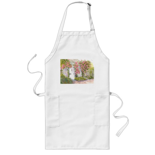 Cape Cod Chatham Rose Cottage Apron (Front)