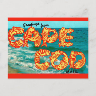 Cape Cod Fish Postcard