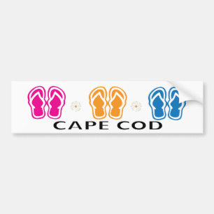 Cape Cod Flip Flops Bumper Sticker